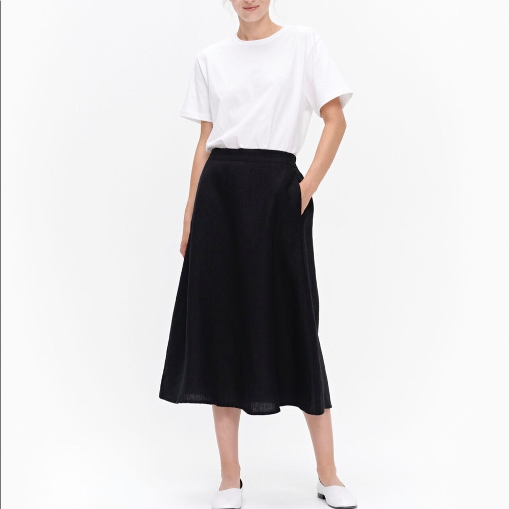 Marimekko black skirt, last fall/winter season
